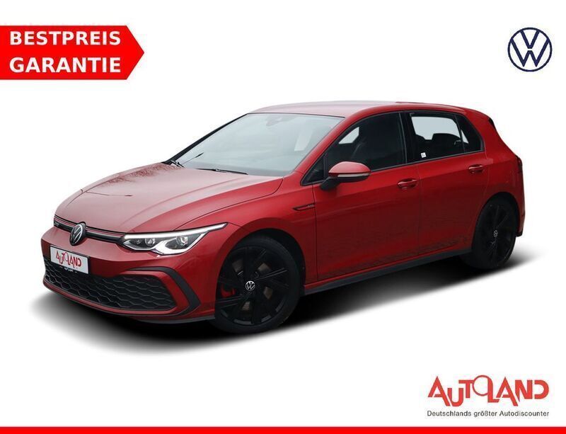 Rot Gebraucht 2022 VW Golf VIII GTI Limousine | 25.990 € (Superpreis) - Bild 1/4