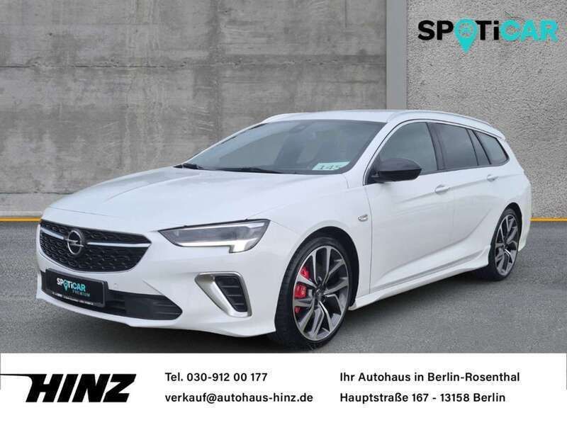 Jade weiß (uni) Gebraucht 2022 Opel Insignia Kombi | 35.890 € (Teuer) - Bild 1/4