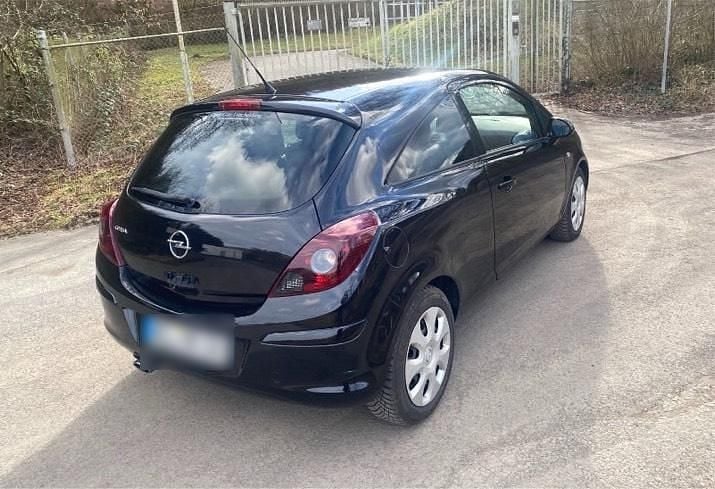 Gebraucht Opel Corsa 90 PS (66 kW) 2008 Schwarz Kleinwagen