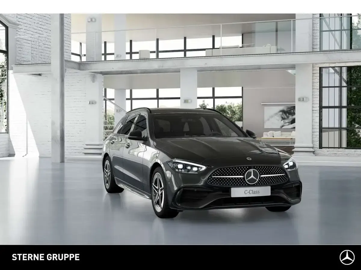 Gebraucht Mercedes C300e AMG 313 PS (230 kW) 2022 Lack graphitgrau Kombi