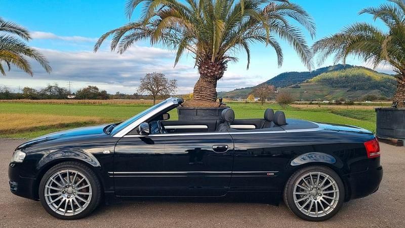Gebraucht Audi A4 Cabriolet S-Line 256 PS (188 kW) 2008 Schwarz Cabrio