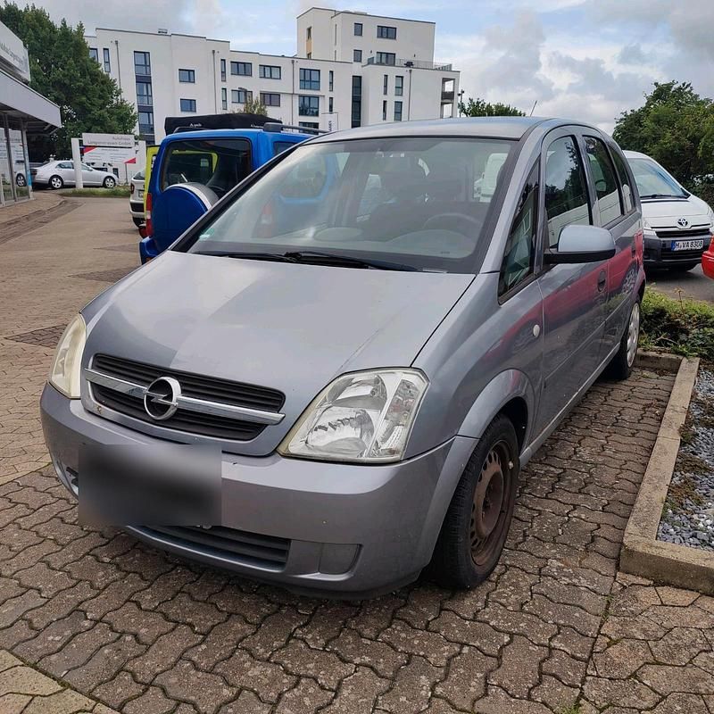 Silber Gebraucht 2005 Opel Meriva Van / Kleinbus | 650 € (Superpreis) - Bild 1/3