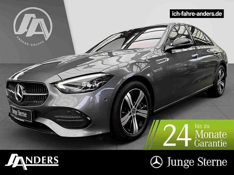 Selenitgrau Gebraucht 2021 Mercedes C300 Avantgarde Limousine | 33.644 € (Guter Preis) - Bild 1/3