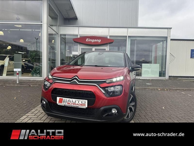 Rot Gebraucht 2021 Citroën C3 PureTech Kleinwagen | 12.750 € (Fairer Preis) - Bild 1/4