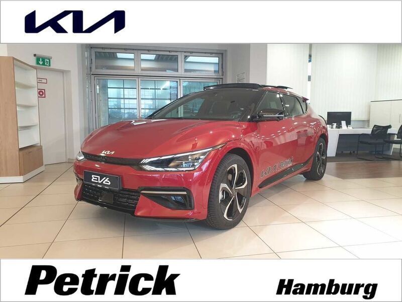 Rot Gebraucht 2024 Kia EV6 4 SUV | 44.985 € (Fairer Preis) - Bild 1/4