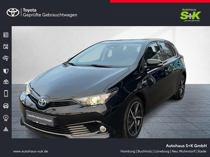 Gebraucht Toyota Auris Hybrid Team 136 PS (100 kW) 2018 Mysticschwarz mica (schwarz) Limousine