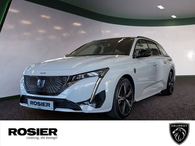 Weiss / okenit weiss Gebraucht 2025 Peugeot 308 GT Kombi | 41.889 € (Teuer) - Bild 1/4