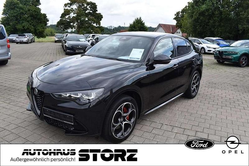 Colore esterno nero vulcano, Gebraucht 2024 Alfa Romeo Stelvio Veloce SUV | 39.900 € (Fairer Preis) - Bild 1/4