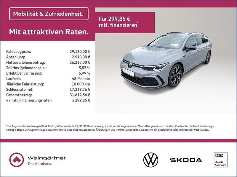 Grau Gebraucht 2024 VW Golf VIII R-line Kombi | 29.130 € (Guter Preis) - Bild 1/4