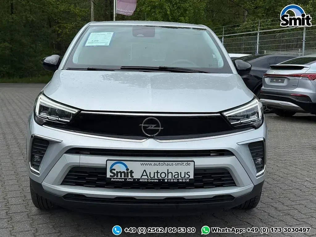 Gebraucht Opel Crossland X Elegance 110 PS (80 kW) 2024 Silber SUV