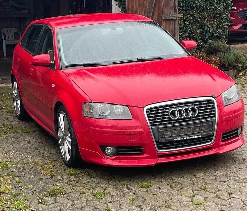 Rot Gebraucht 2007 Audi A3 Ambition Kleinwagen | 1.900 € (Superpreis) - Bild 1/4