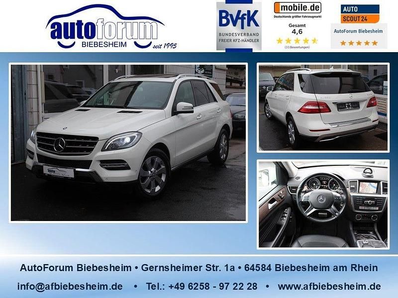 Gebraucht Mercedes ML350 258 PS (189 kW) 2013 Weiß SUV