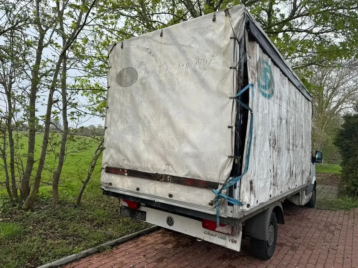 Second-hand VW Crafter 163 CP (119 kW) 2008 Alb Van