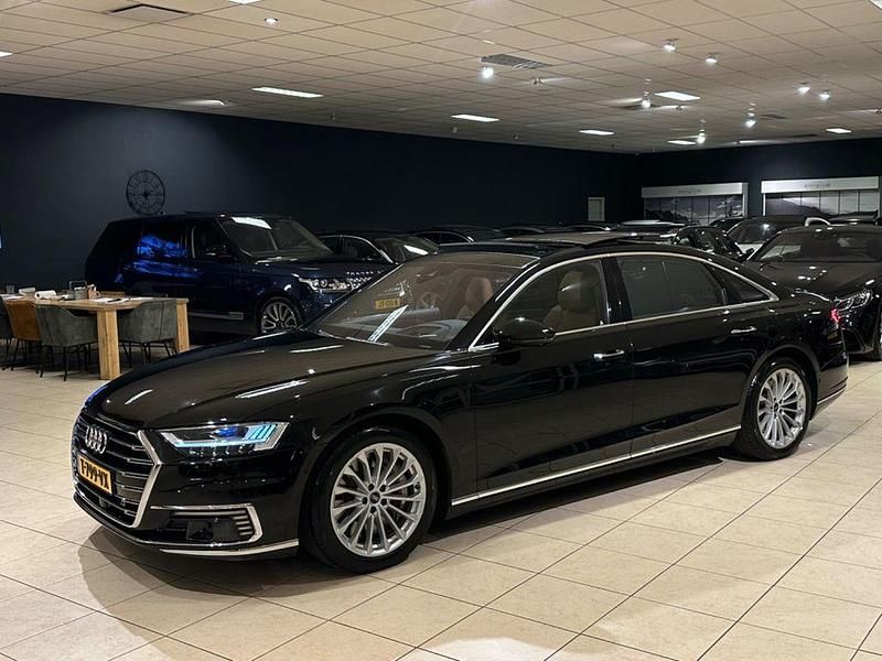 Schwarz Gebraucht 2021 Audi A8L Sport Limousine | 48.340 € (Teuer) - Bild 1/4