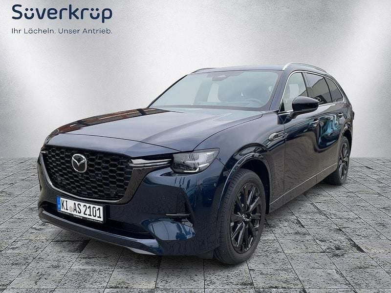 Blau Gebraucht 2024 Mazda CX-80 SUV | 53.980 € (Fairer Preis) - Bild 1/4