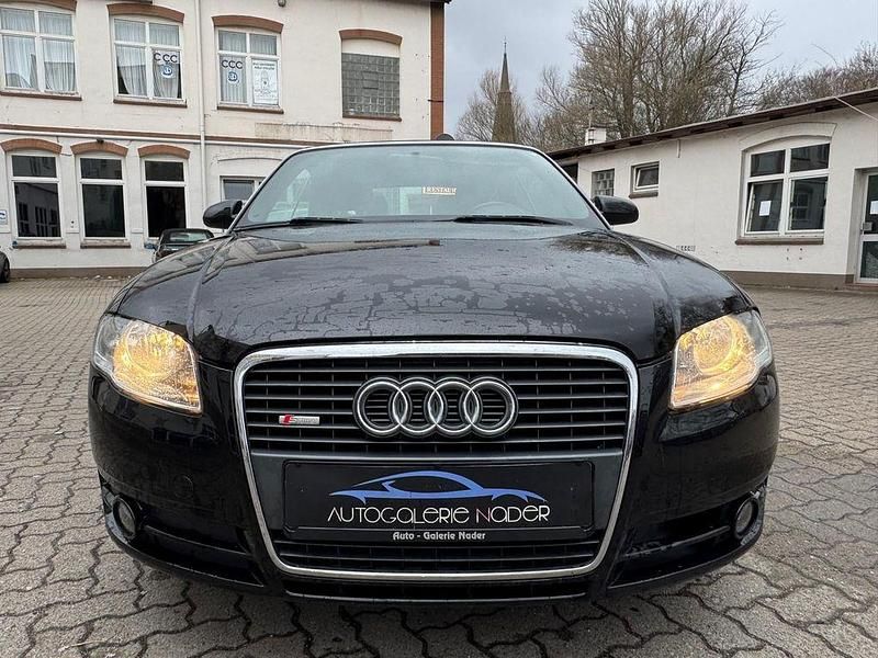 Gebraucht Audi A4 Cabriolet S-Line 140 PS (102 kW) 2009 Schwarz Cabrio