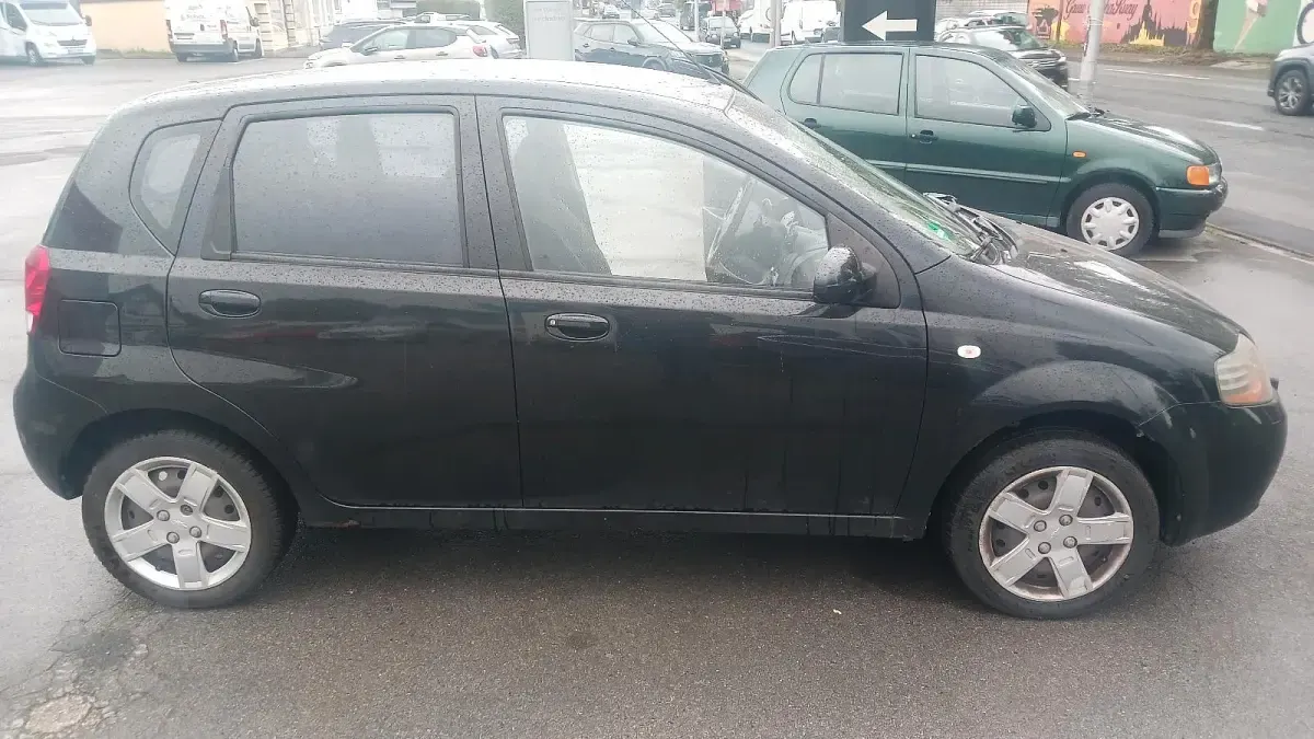 Gebraucht Chevrolet Kalos 72 PS (52 kW) 2007 Schwarz Kleinwagen
