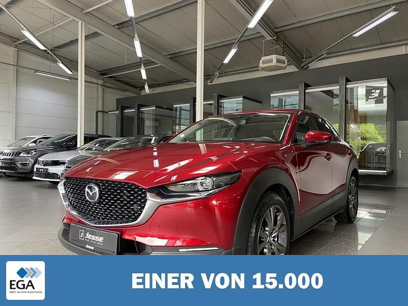 Rot metallic Gebraucht 2021 Mazda CX-30 Selection SUV | 23.660 € (Fairer Preis) - Bild 1/4