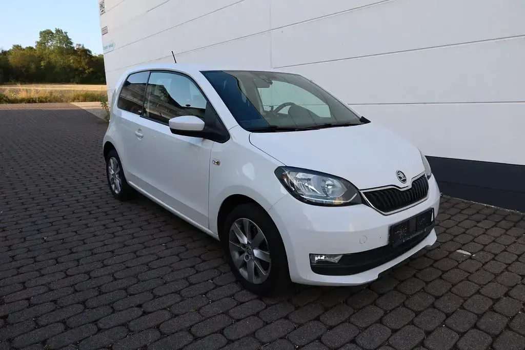 Gebraucht Skoda Citigo Clever 68 PS (50 kW) 2018 Weiß Kleinwagen