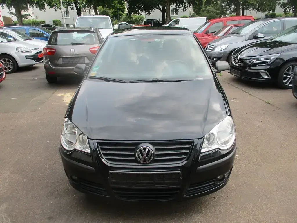 Gebraucht VW Polo 64 PS (47 kW) 2007 Schwarz Kleinwagen