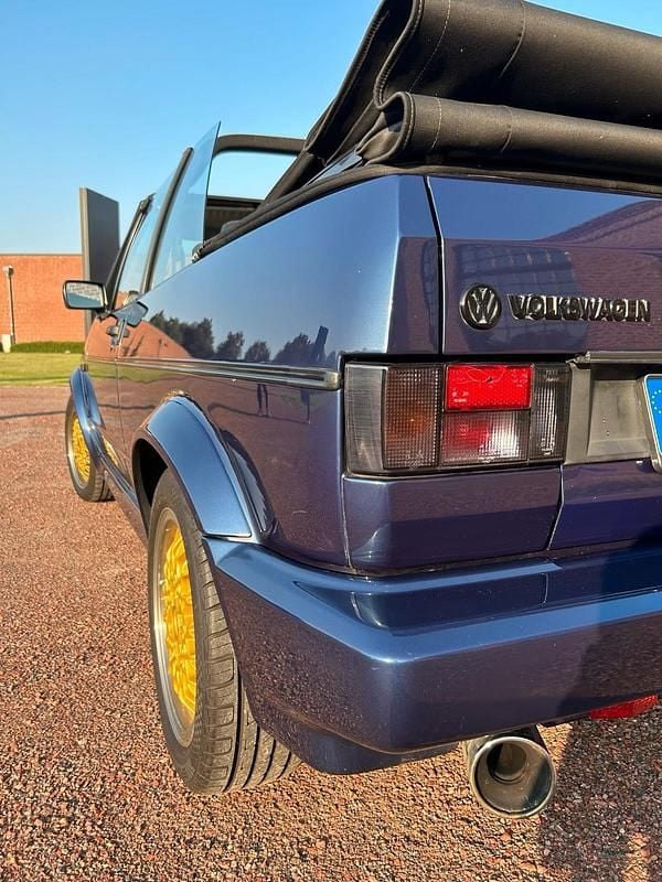 Brugt VW Golf Cabriolet 98 HK (72 kW) 1993 Blå Cabriolet
