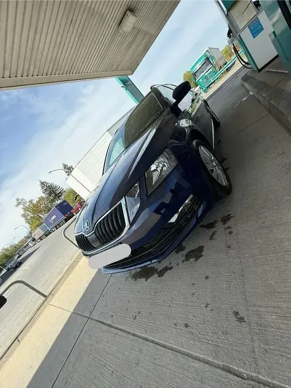 Gebraucht Skoda Octavia G-TEC Ambition 110 PS (80 kW) 2018 Blau Kombi