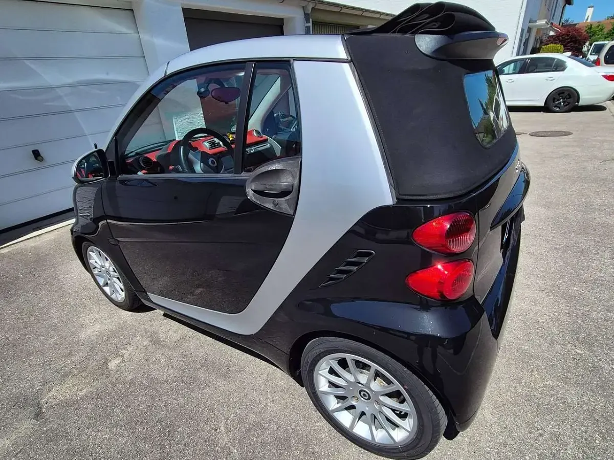 Brugt Smart ForTwo Cabrio Pulse 71 HK (52 kW) 2011 Sort Cabriolet