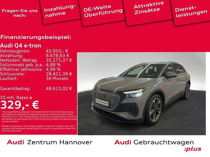 Gebraucht Audi Q4 e-tron Performance 210 kW (286 PS) 2024 C2 kieselgrau SUV