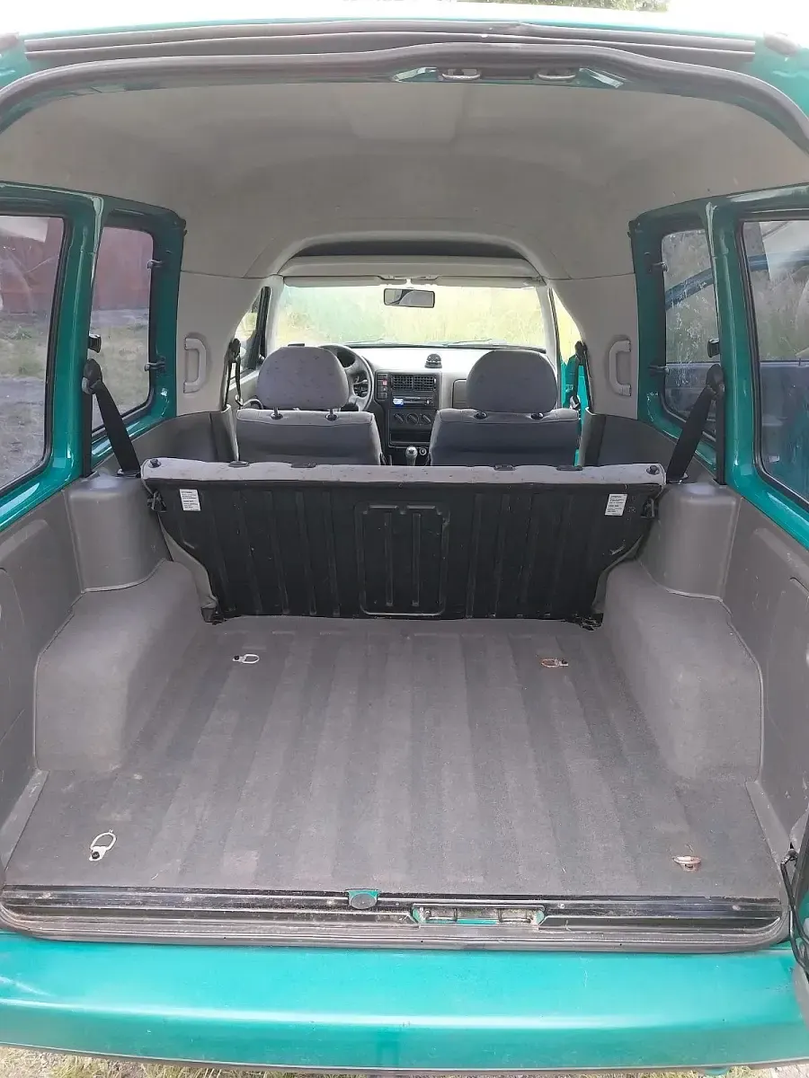Gebraucht VW Caddy 60 PS (44 kW) 2001 Grün Van / Kleinbus