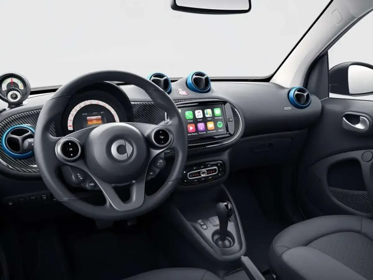 Gebraucht Smart ForTwo Coupé Exclusive 60 kW (82 PS) 2021 Blau Kleinwagen