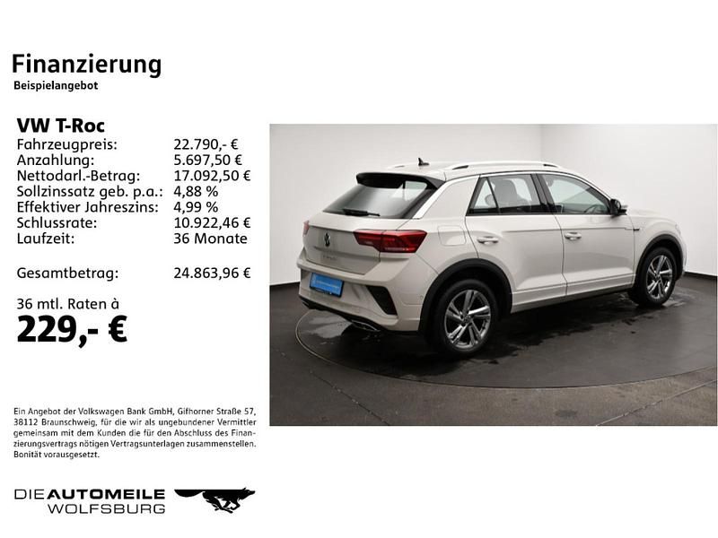 Gebraucht VW T-Roc R-line 110 PS (80 kW) 2023 SUV