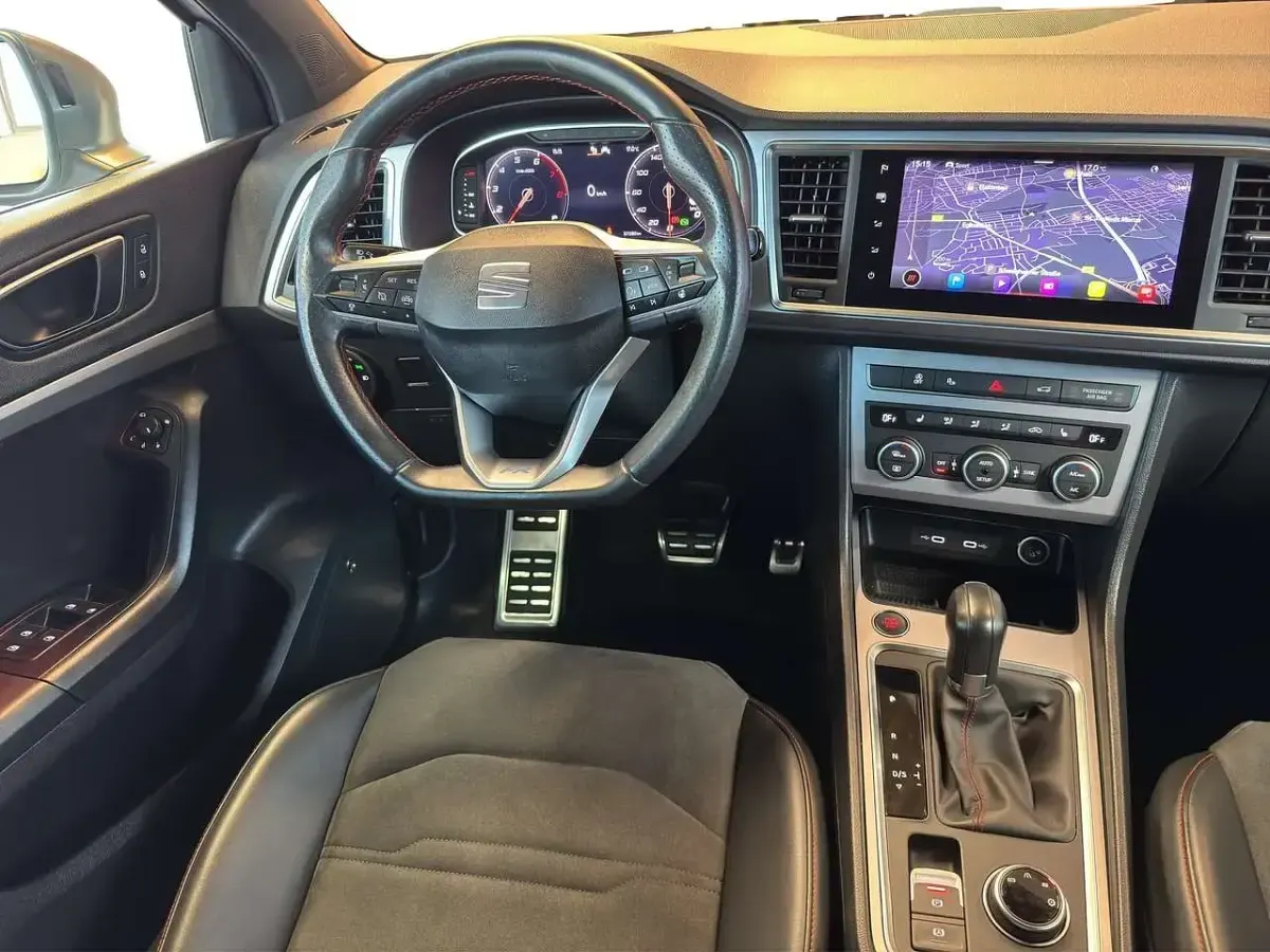 Używany Seat Ateca 150 KM (110 kW) 2020 Biały SUV