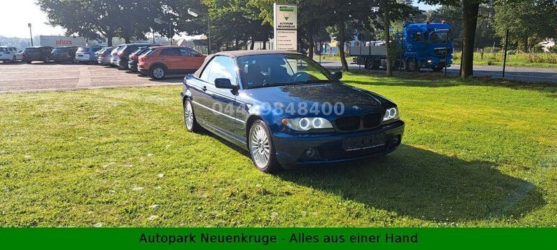 Gebraucht BMW 320 Cabriolet Sport Line 170 PS (125 kW) 2005 Blau Cabrio