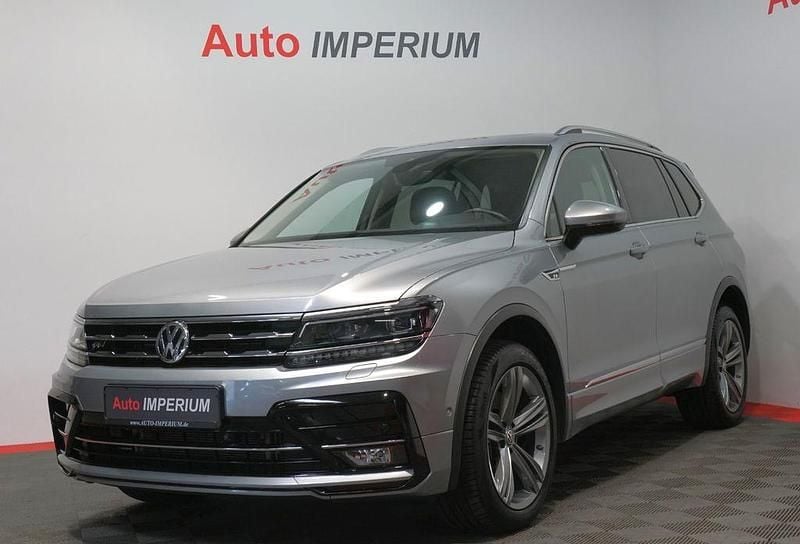 Silber Gebraucht 2021 VW Tiguan Allspace R-line SUV | 36.990 € (Fairer Preis) - Bild 1/4