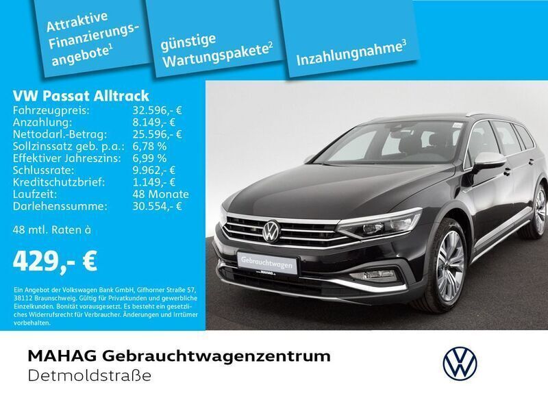 Deep black perleffekt Gebraucht 2023 VW Passat Alltrack Kombi | 32.596 € (Fairer Preis) - Bild 1/2