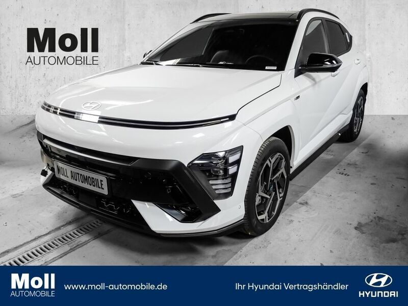Weiss Gebraucht 2023 Hyundai Kona N Line SUV | 32.575 € (Guter Preis) - Bild 1/4