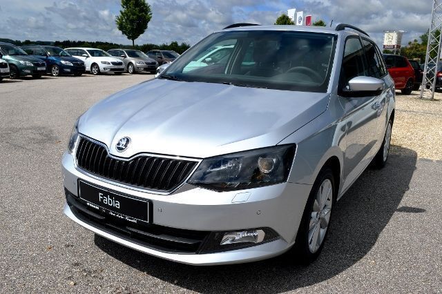 Gebraucht Skoda Fabia Joy 90 PS (66 kW) 2016 Silber metallic Kleinwagen