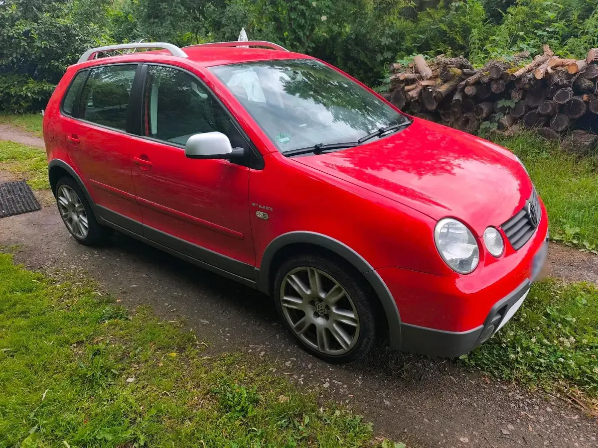 Gebraucht VW Polo Cross 75 PS (55 kW) 2005 Rot Kleinwagen