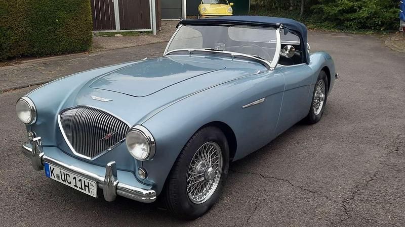 Gebraucht Austin Healey 100 90 PS (66 kW) 1955 Blau Cabrio