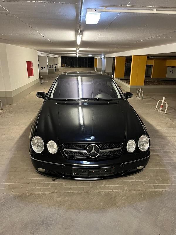 Schwarz Gebraucht 1999 Mercedes CL600 Coupé | 14.500 € - Bild 1/4