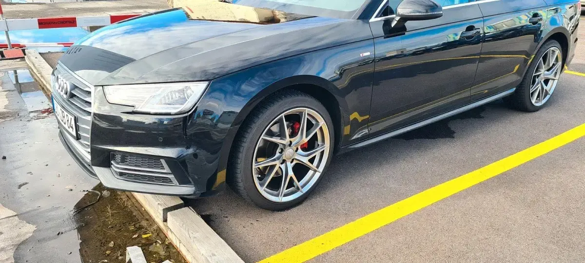 Używany Audi A4 S-Line 190 KM (139 kW) 2016 Czarny Kombi