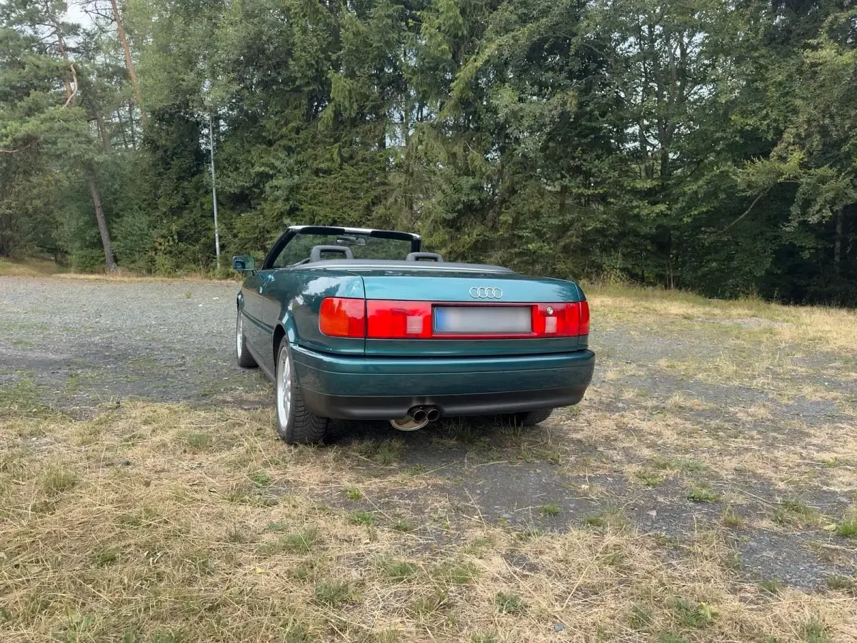 Gebraucht Audi 80 133 PS (97 kW) 1992 Grün Cabrio