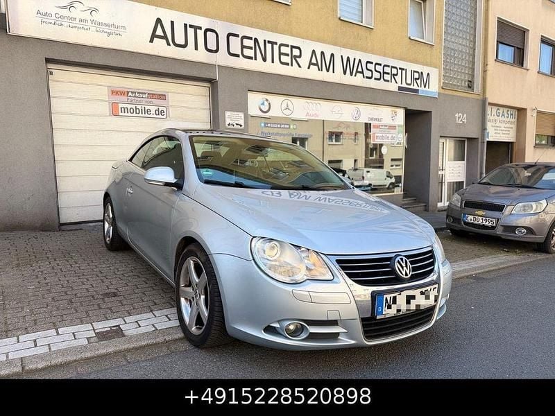 Second-hand VW Eos 140 CP (102 kW) 2007 Argintiu Cabrio