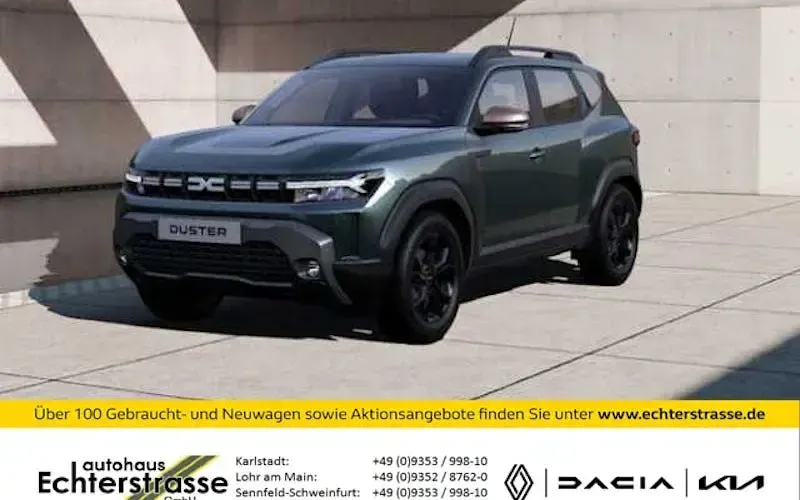 Neu Dacia Duster Extreme 154 PS (113 kW) 2026 Grün SUV