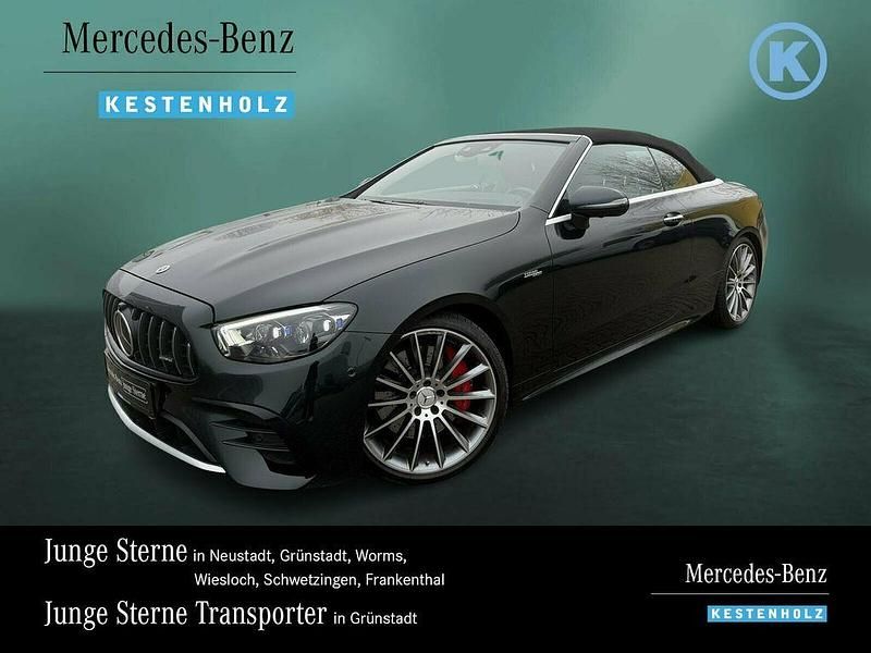 Smaragdgrün Gebraucht 2021 Mercedes E53 AMG AMG Cabrio | 66.690 € (Etwas zu teuer) - Bild 1/4
