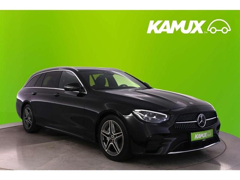 Schwarz/baltic black Gebraucht 2020 Mercedes E220 AMG line Kombi | 29.250 € (Superpreis) - Bild 1/3