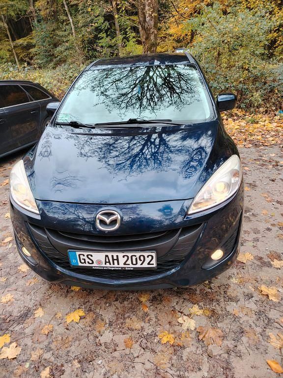 Blau Gebraucht 2012 Mazda 5 Center-Line Van / Kleinbus | 3.800 € (Fairer Preis) - Bild 1/4