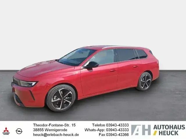 Rot Neu 2024 Opel Astra Elegance Kombi | 26.950 € (Fairer Preis) - Bild 1/4