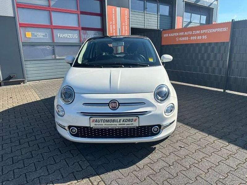 Weiß Gebraucht 2019 Fiat 500 Lounge Kleinwagen | 9.480 € (Fairer Preis) - Bild 1/4