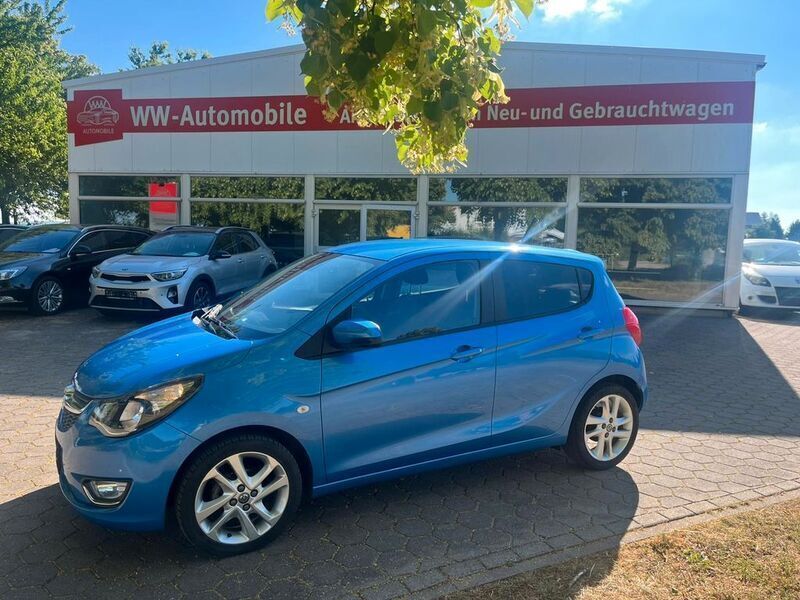 Blau Gebraucht 2016 Opel Karl Innovation Kleinwagen | 7.999 € (Fairer Preis) - Bild 1/4